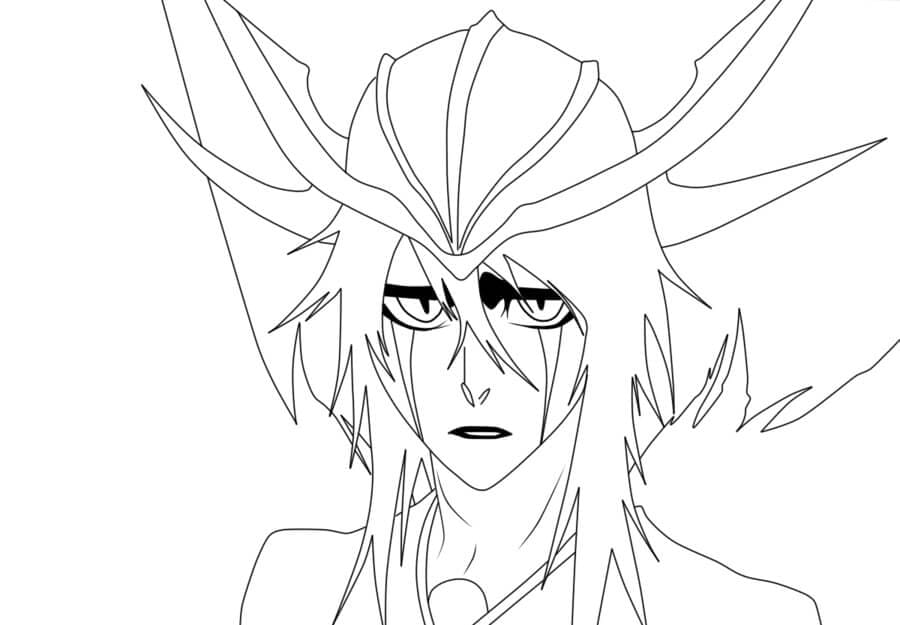 Coloriage Bleach Ulquiorra Cifer