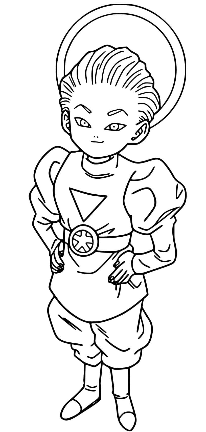 Coloriage Daishinkan de Dragon Ball
