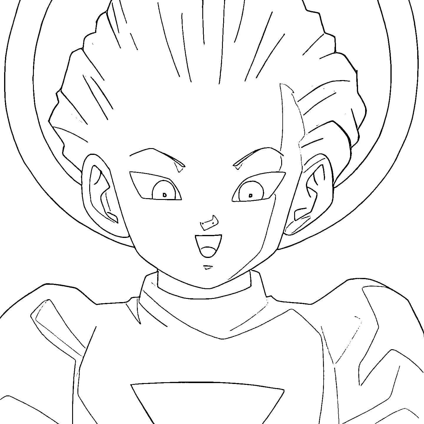 Coloriage Daishinkan parler