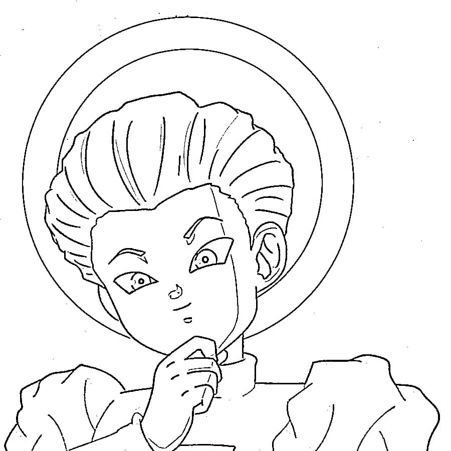 Coloriage Daishinkan pensée