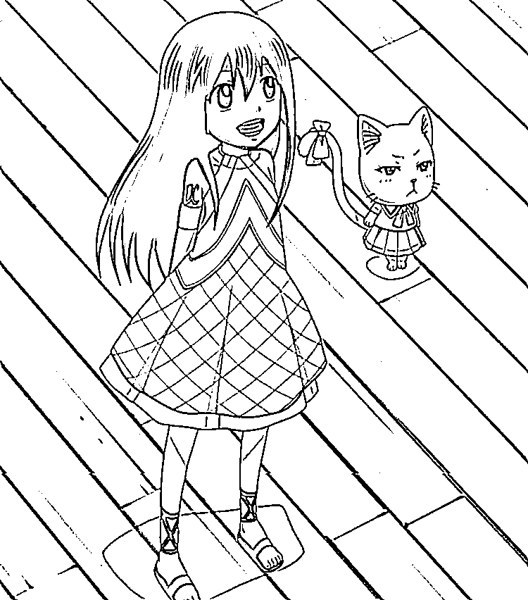 Coloriage Drôle Wendy Marvel