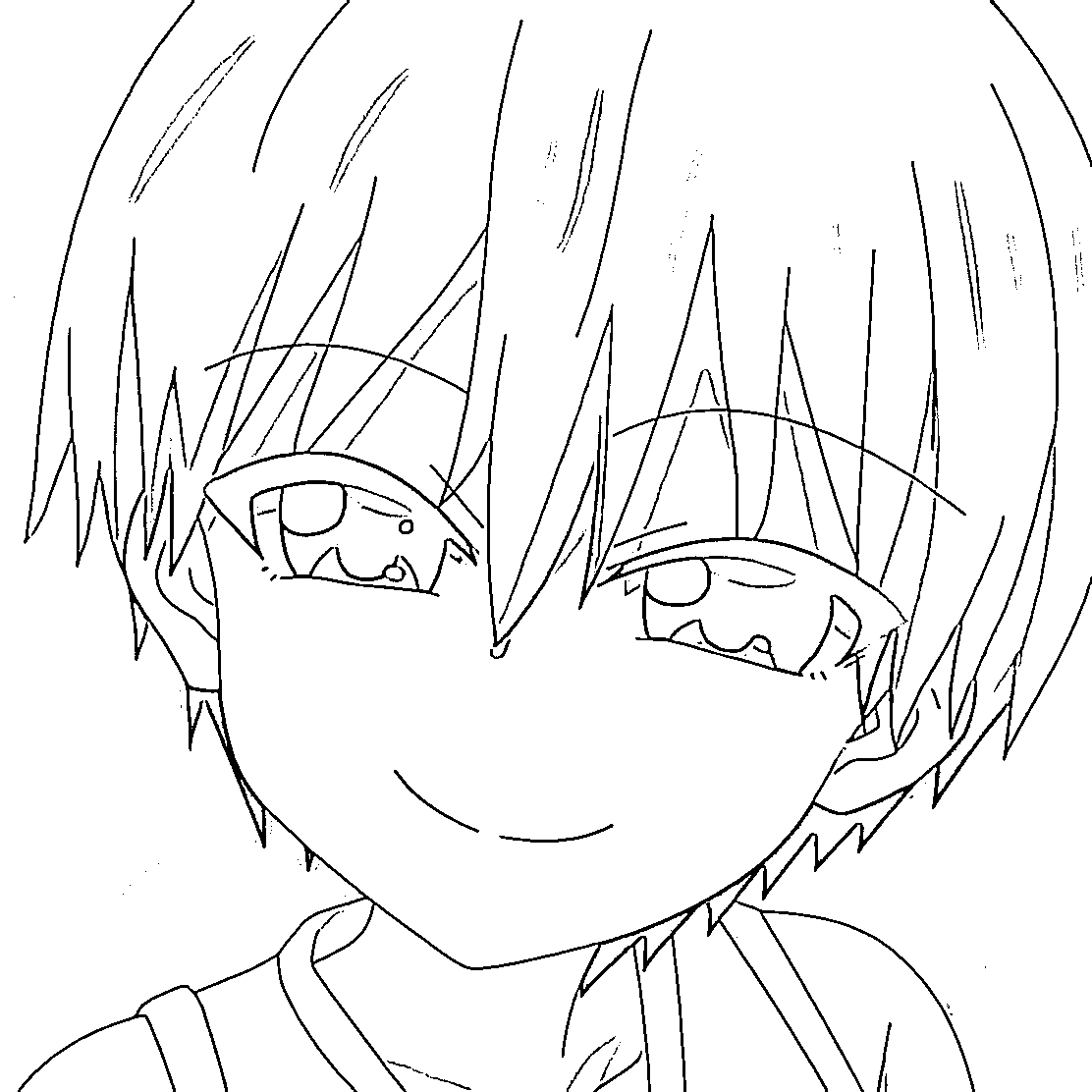Coloriage Hana Uzaki