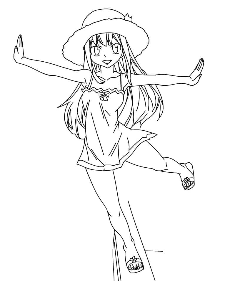 Coloriage Jeune Wendy