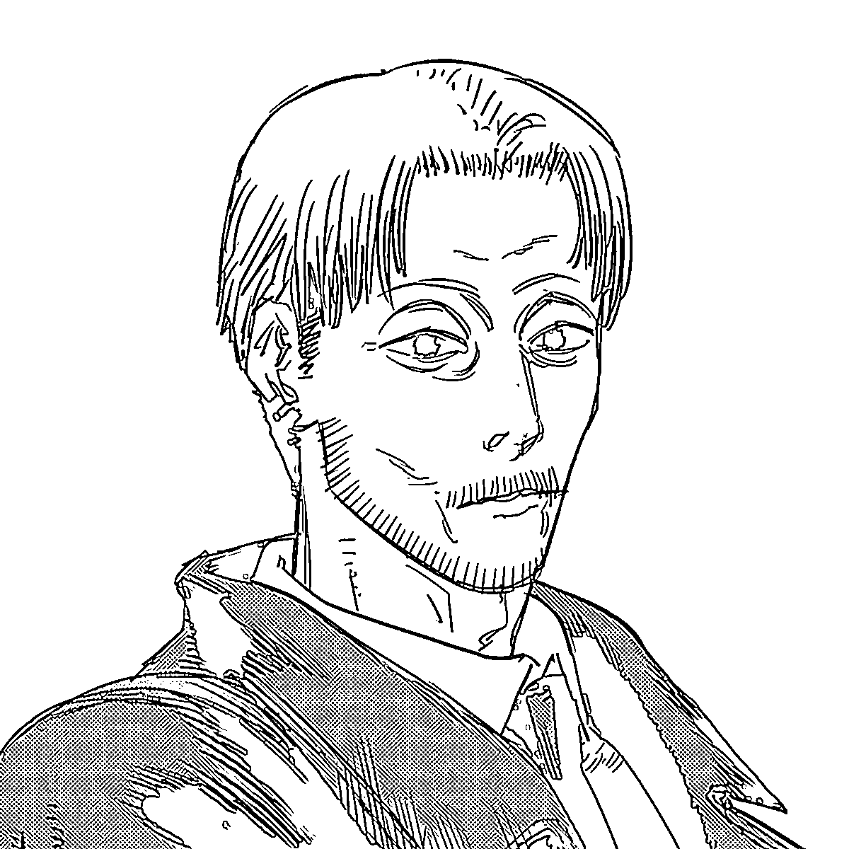 Coloriage Kishibe stupide