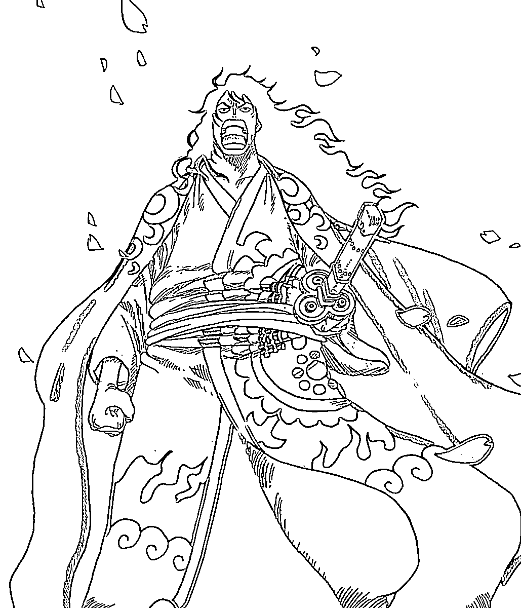 Coloriage Kozuki Momonosuke cool