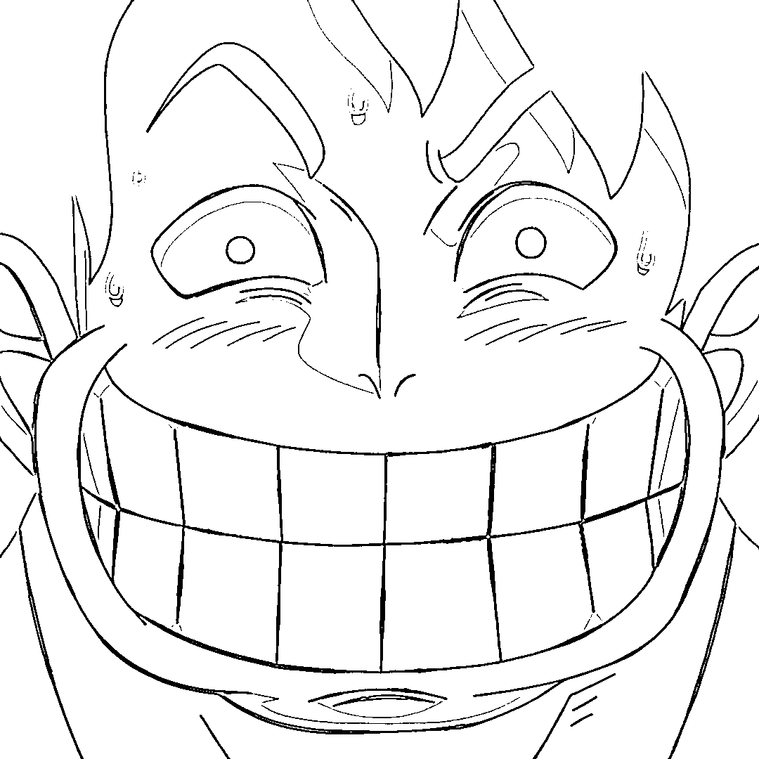 Coloriage Kozuki Momonosuke sourire