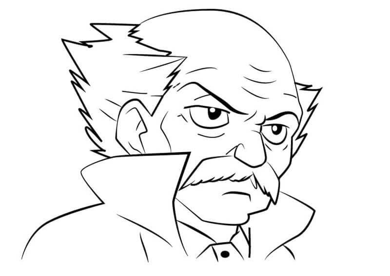 Coloriage Makarof Draer
