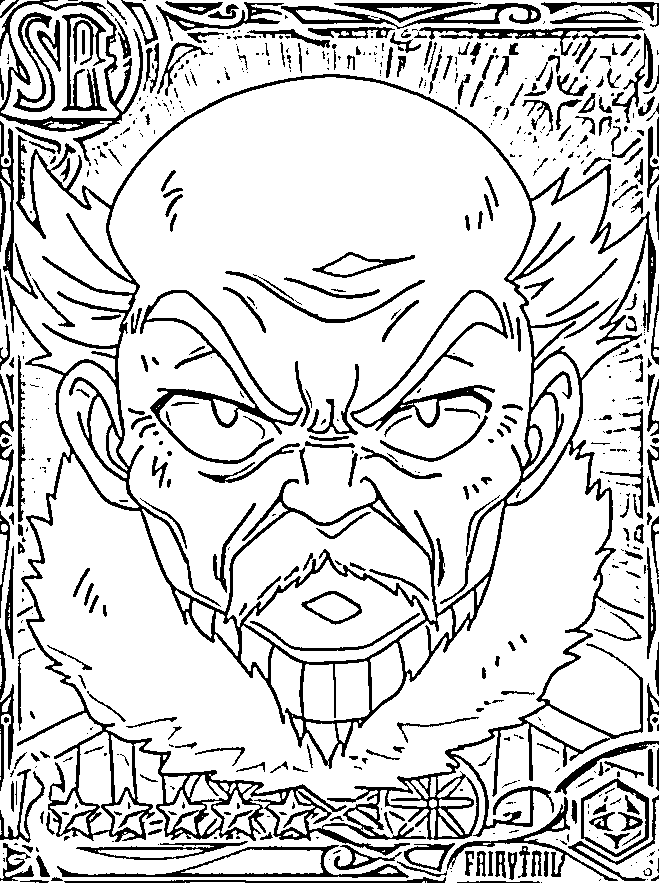Coloriage Makarof Drawer carte