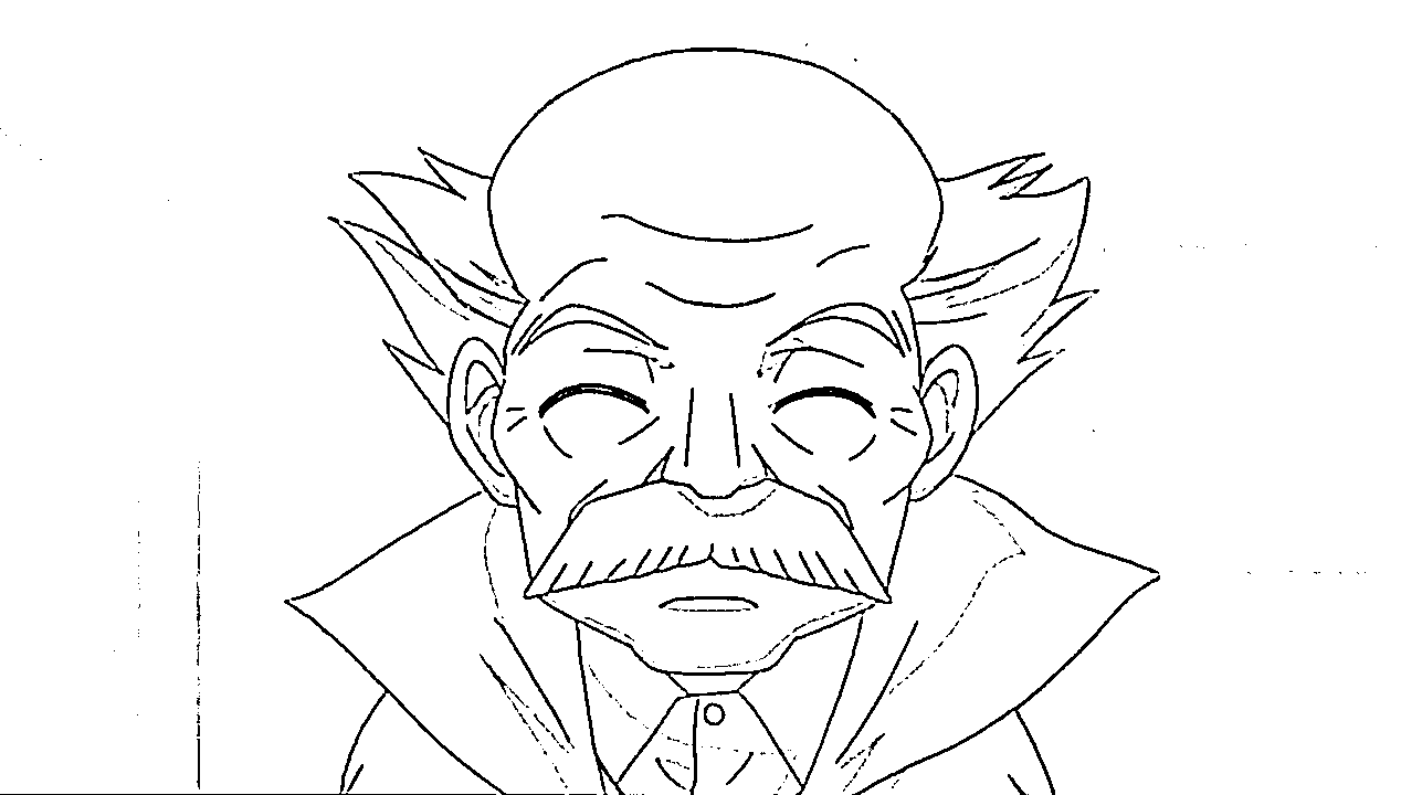 Coloriage Makarof Drawer heureux