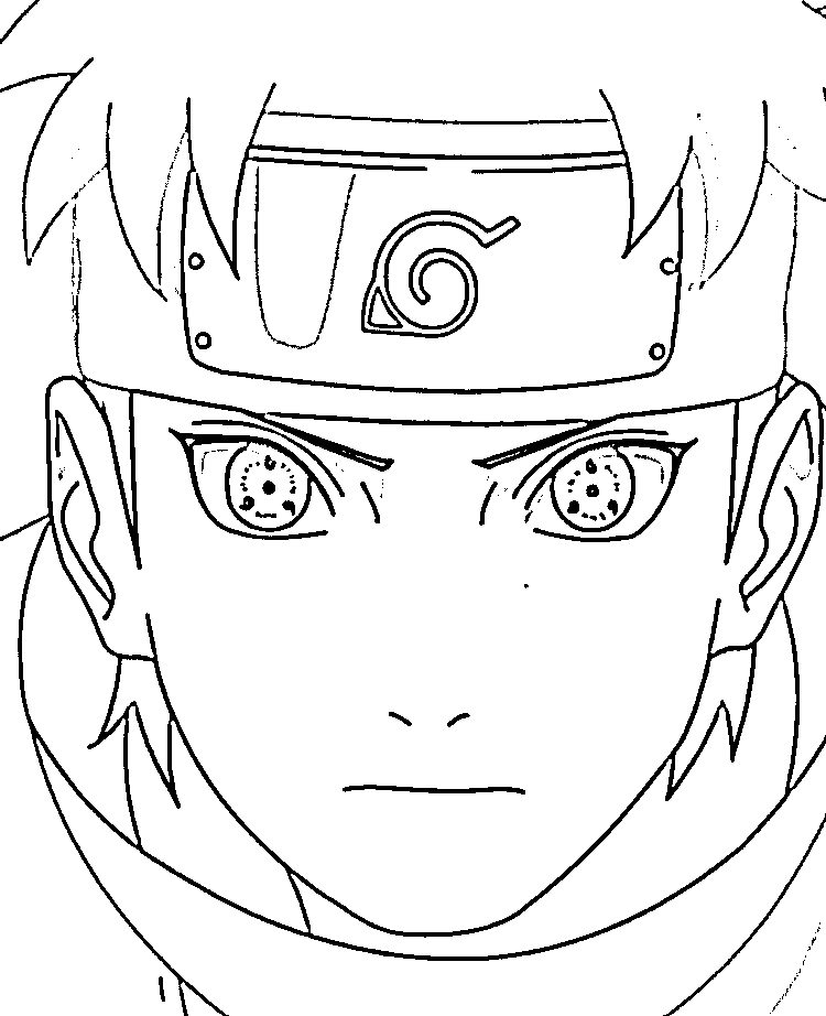 Coloriage Shisui Uchiha