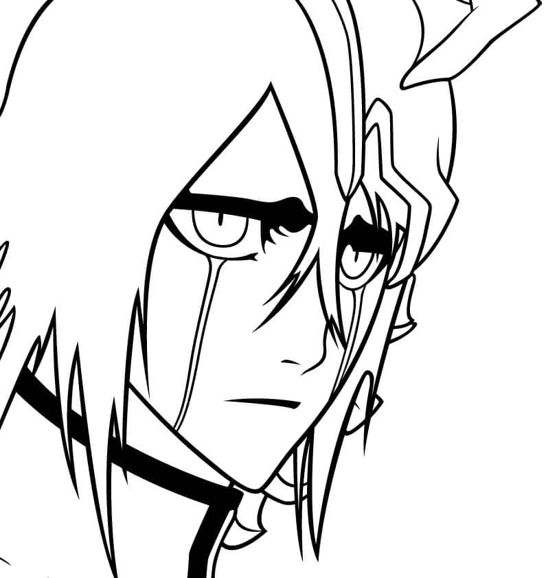 Coloriage Ulquiorra Cifer Bleach