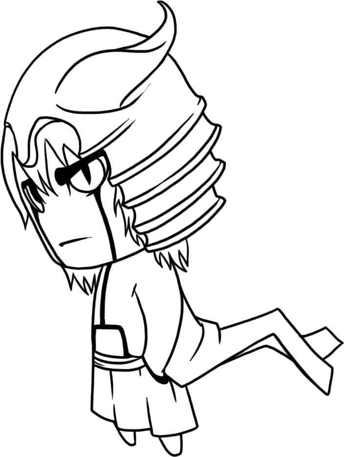 Coloriage Ulquiorra Cifer Chibi