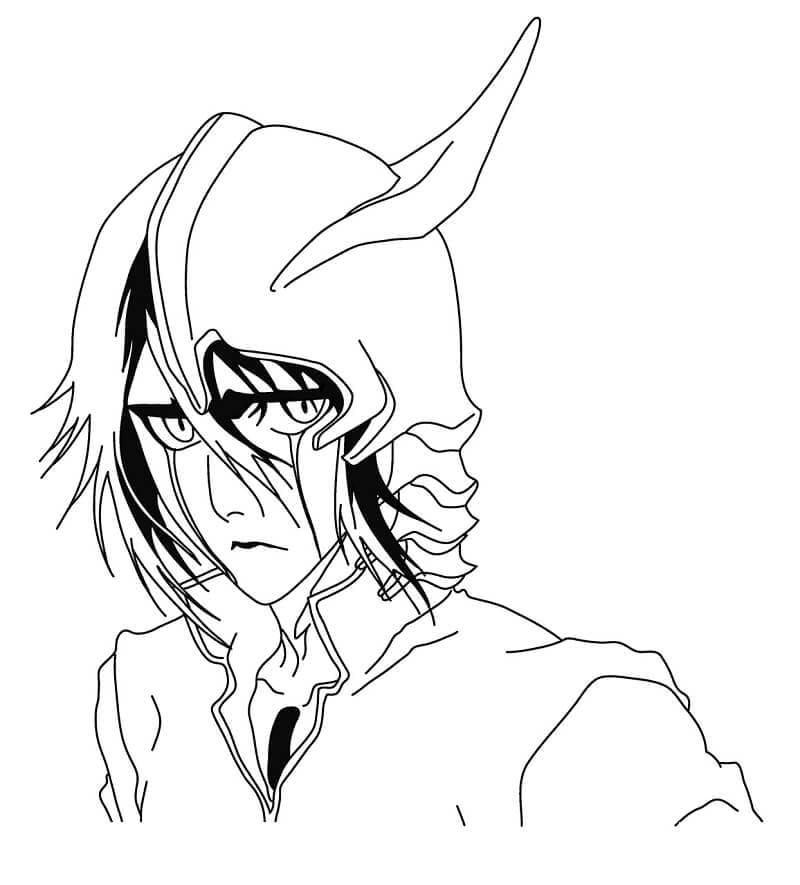 Coloriage Ulquiorra froid