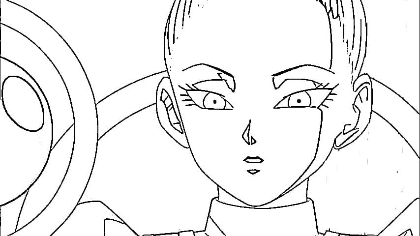 Coloriage Vados beauté