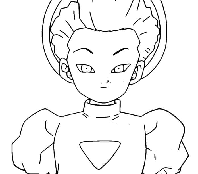 Coloriage Visage de Daishinkan