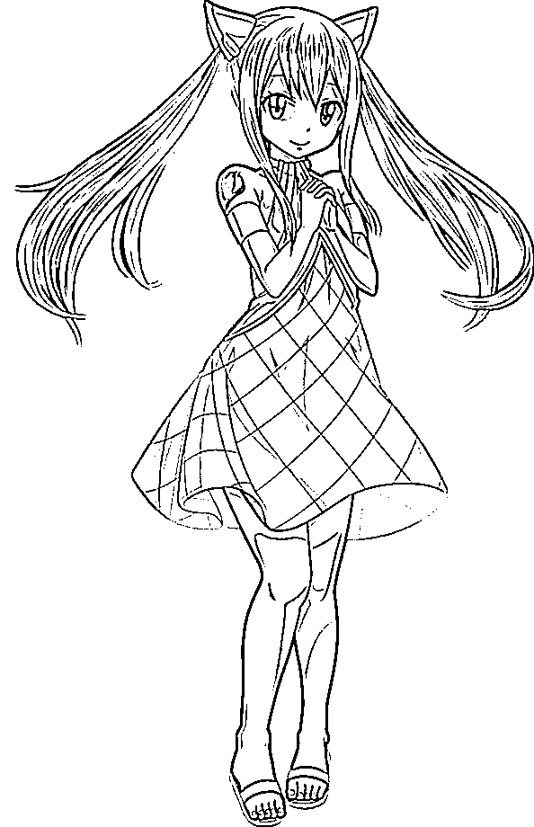 Coloriage Wendy Marvel Timide