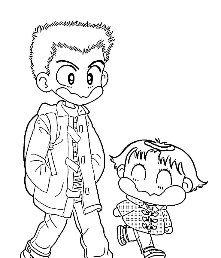 Coloriage Adorable Miiko Coloriage Adorable Miiko