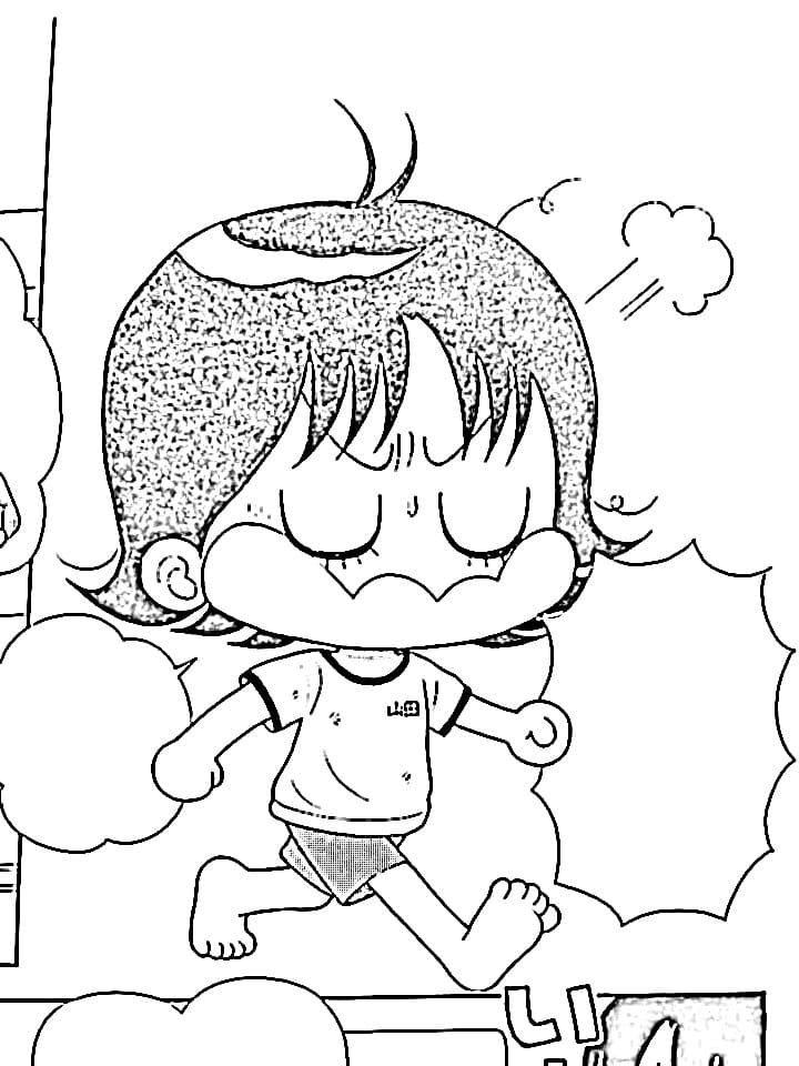 Coloriage Anime Kocchi Muite Miiko Coloriage Anime Kocchi Muite Miiko