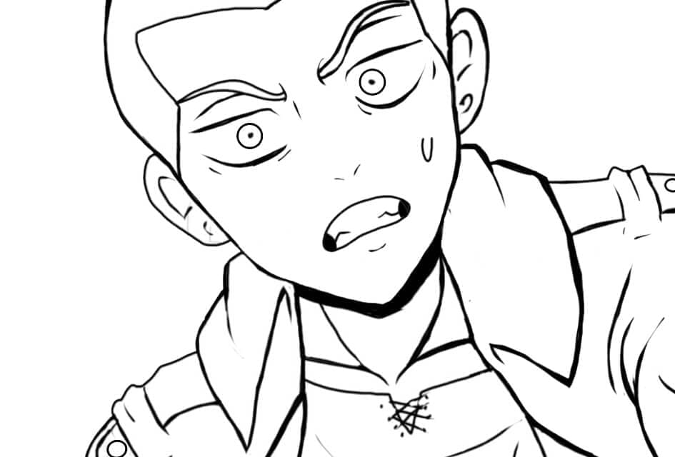 Coloriage Connie est effrayante