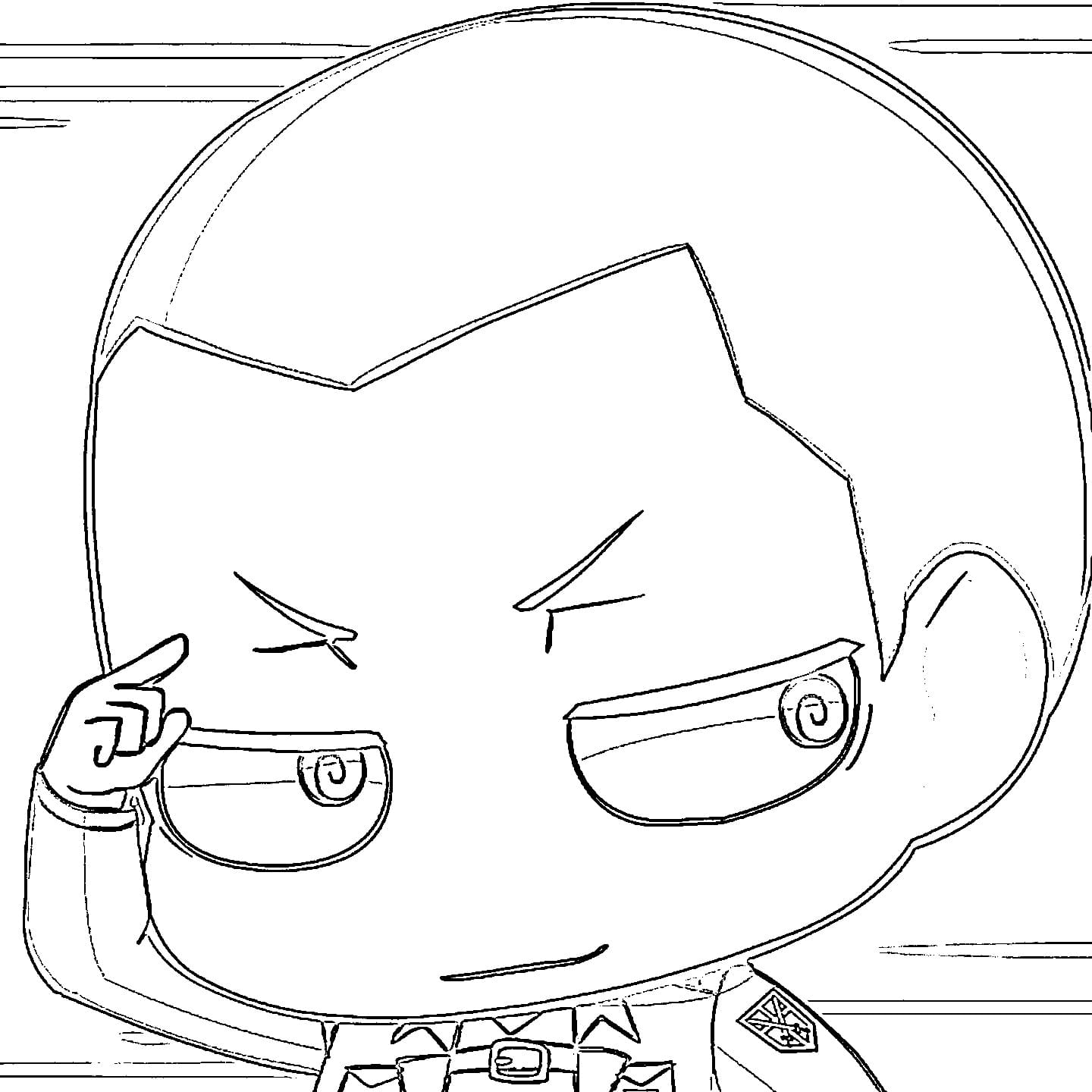Coloriage Connie Mignonne chibi