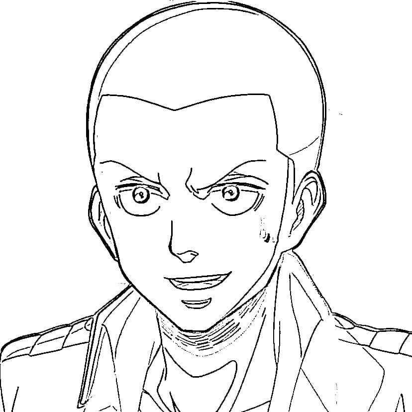 Coloriage Connie Springer souriante