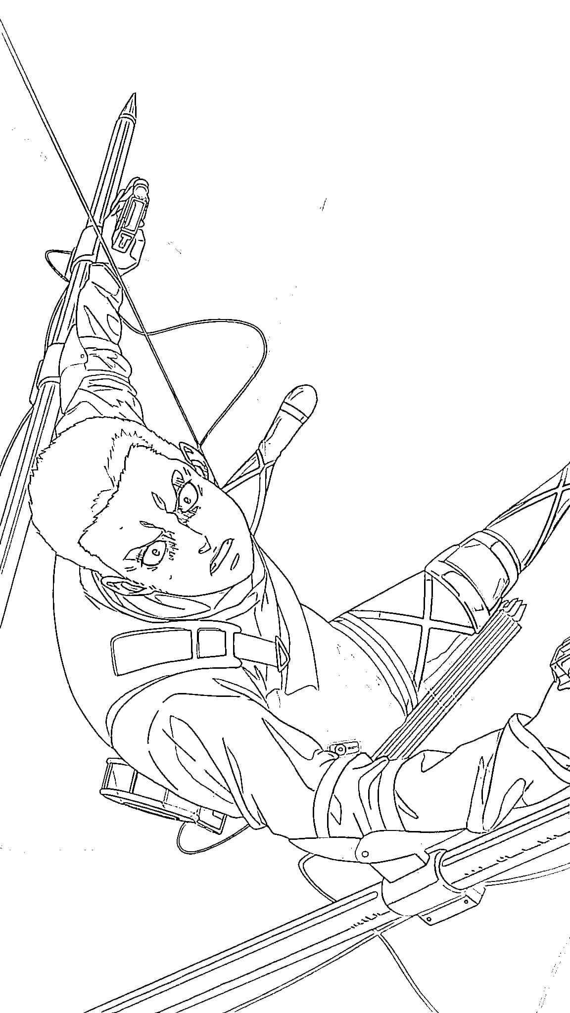 Coloriage Connie volante