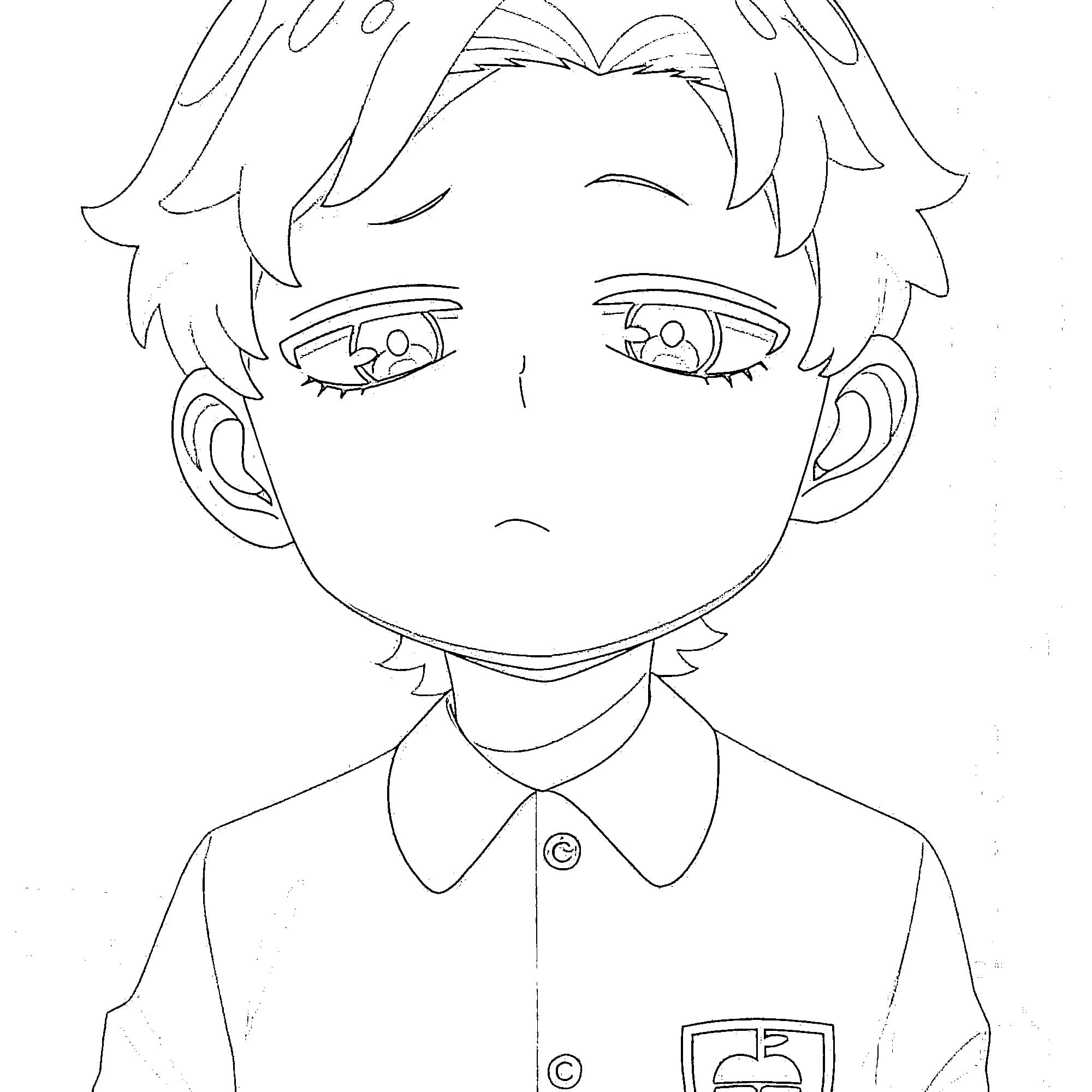 Coloriage Damian Desmond Bon