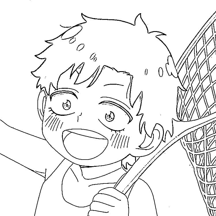 Coloriage Damian Desmond Mignon