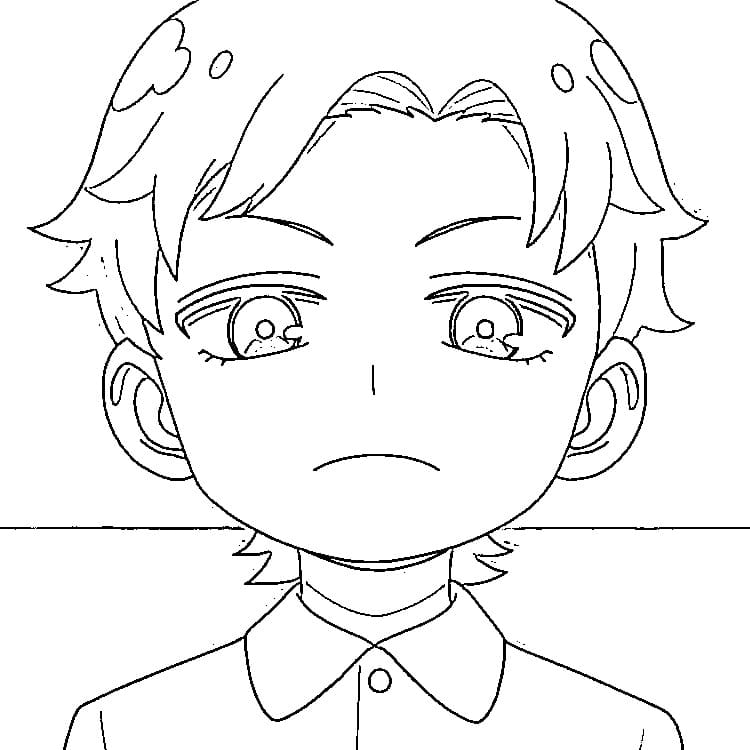 Coloriage Damian Desmond Regarder