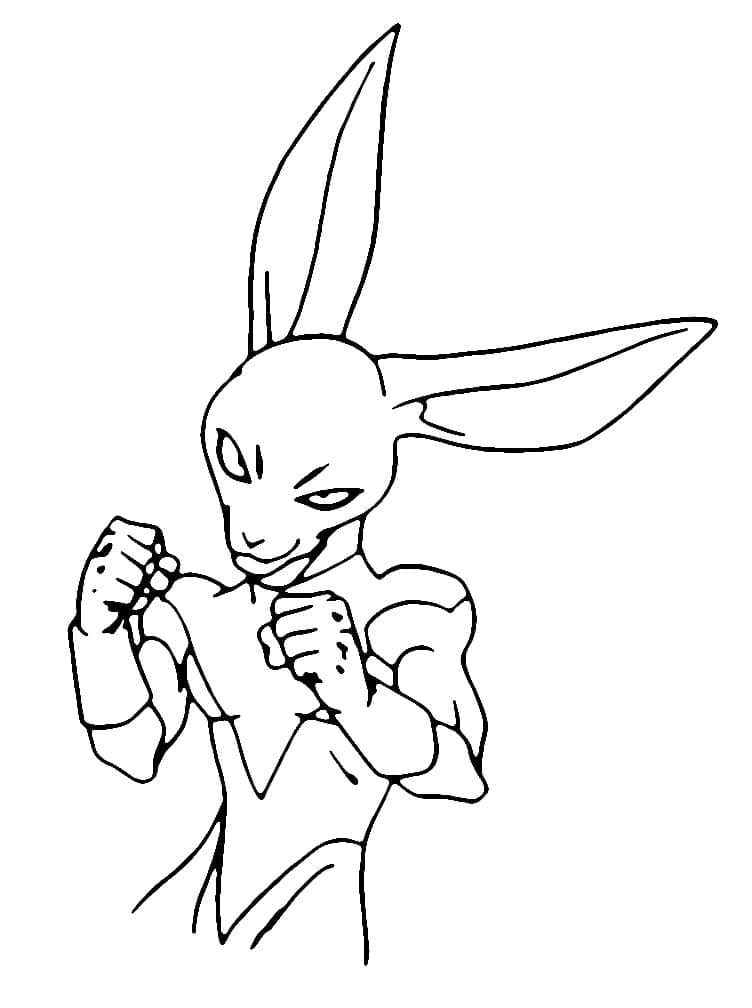 Coloriage Dispo dans Dragon Ball Super