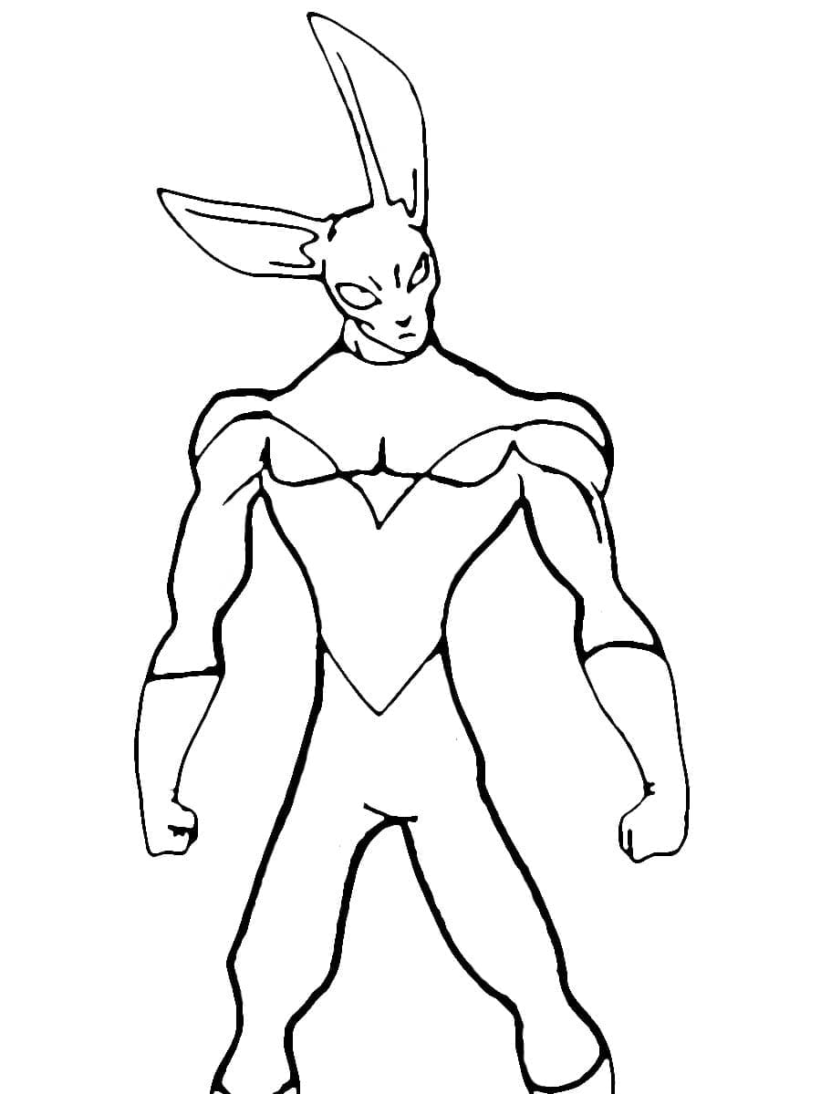Coloriage Dispo Dragon Ball Super