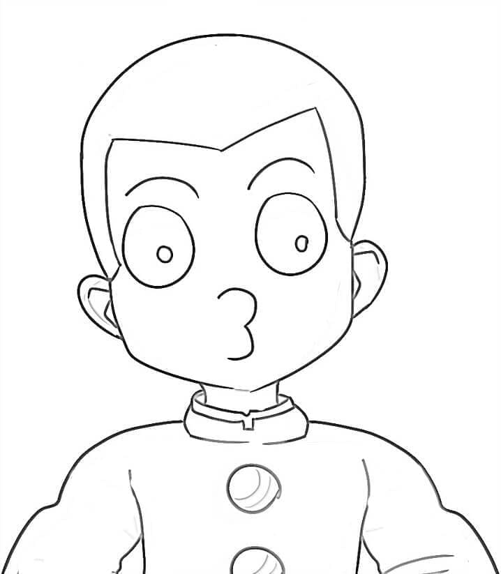 Coloriage Drôle de Connie