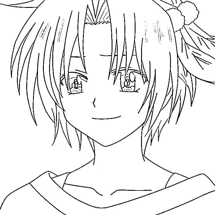 Coloriage Fille dans Anime Yona : Princesse de l'aube Coloriage Fille dans Anime Yona : Princesse de l'aube