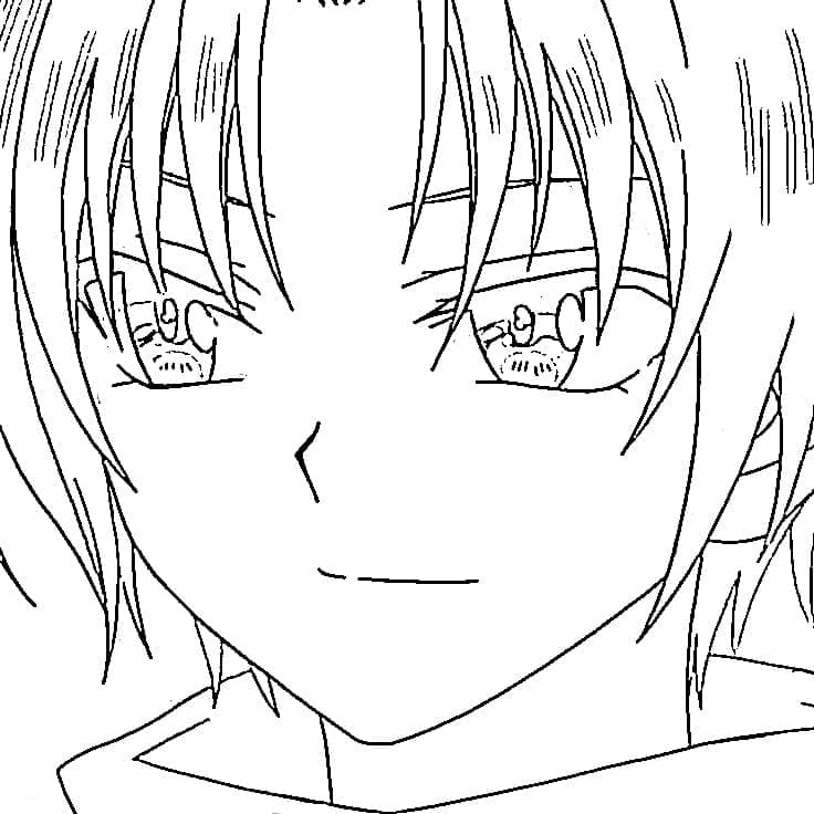 Coloriage Fille de Yona : Princesse de l'aube Coloriage Fille de Yona : Princesse de l'aube