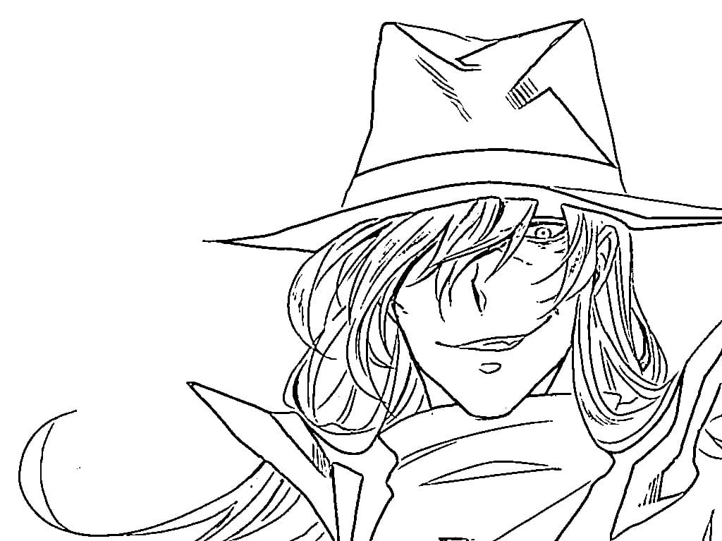 Coloriage Gin beau