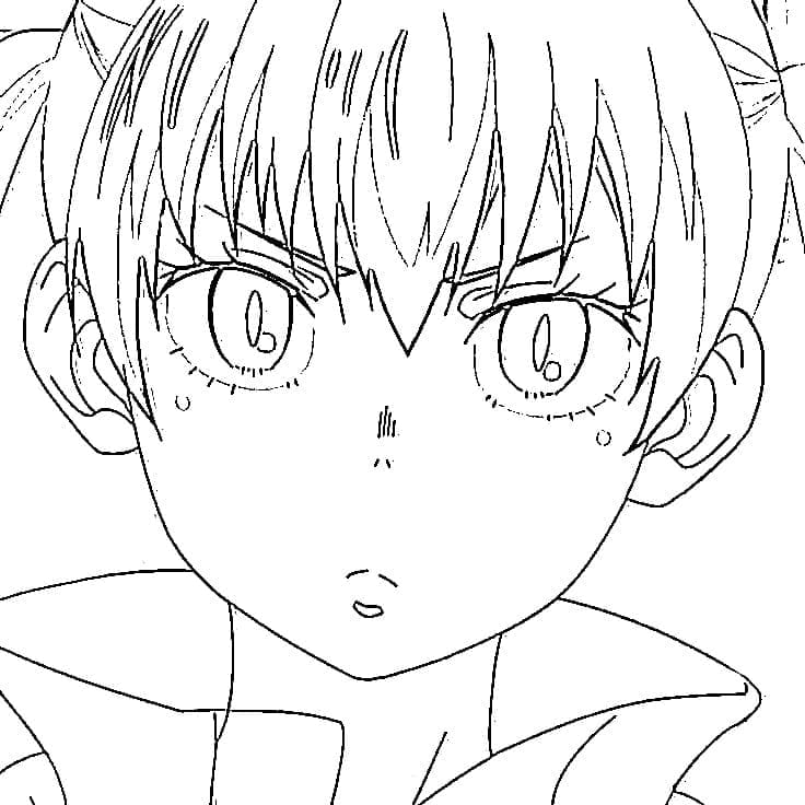 Coloriage Imprimable Tamaki Kotatsu