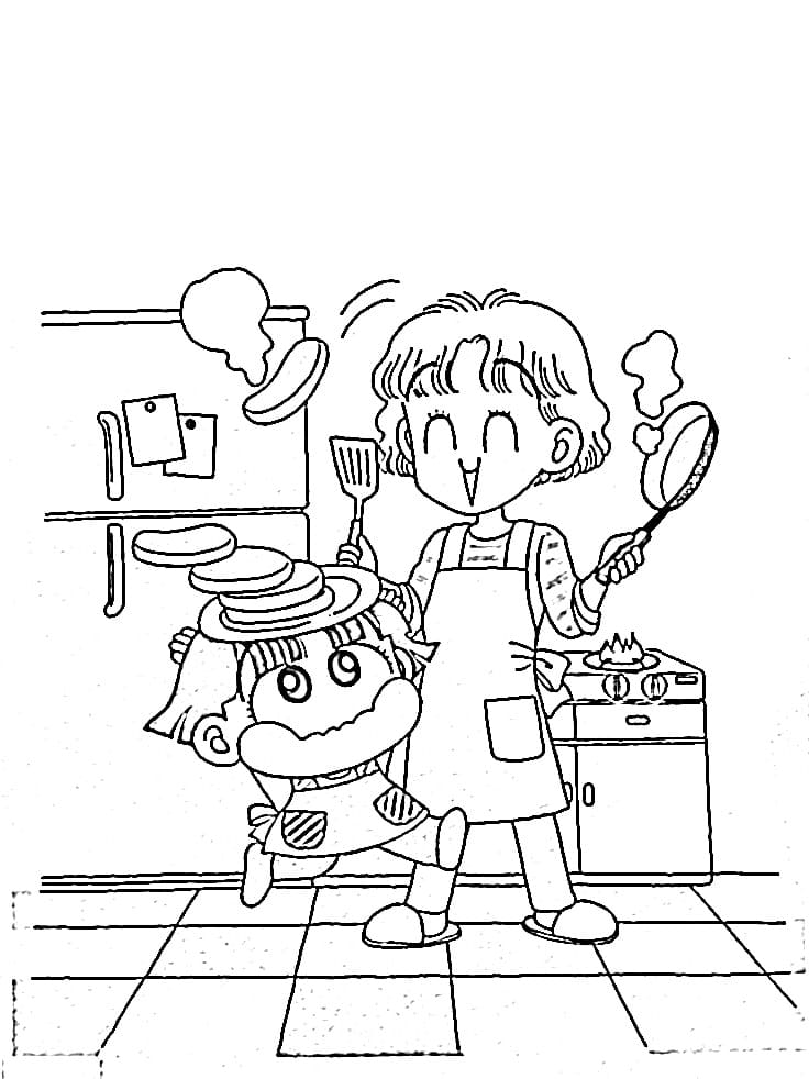 Coloriage Kocchi Muite Miiko Anime Coloriage Kocchi Muite Miiko Anime