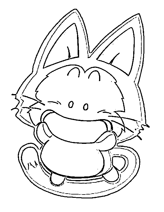 Coloriage La beauté du Puar