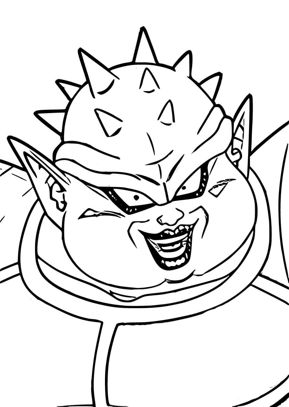 Coloriage Mal Dodoria