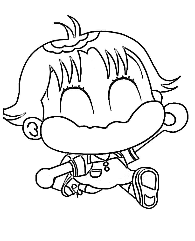 Coloriage Mignonne Miiko Coloriage Mignonne Miiko