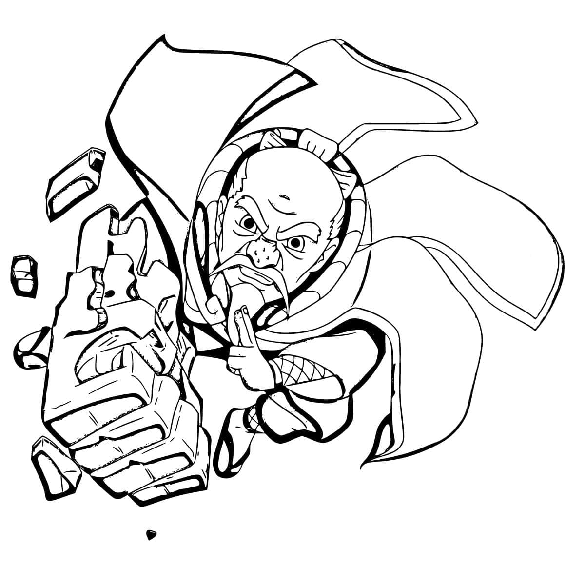 Coloriage Ônoki de Anime Naruto Shippuden Coloriage Ônoki de Anime Naruto Shippuden