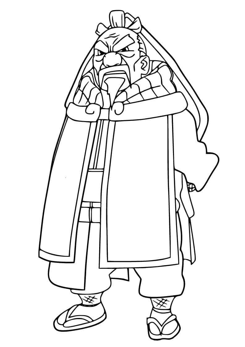 Coloriage Ônoki Incroyable Coloriage Ônoki Incroyable