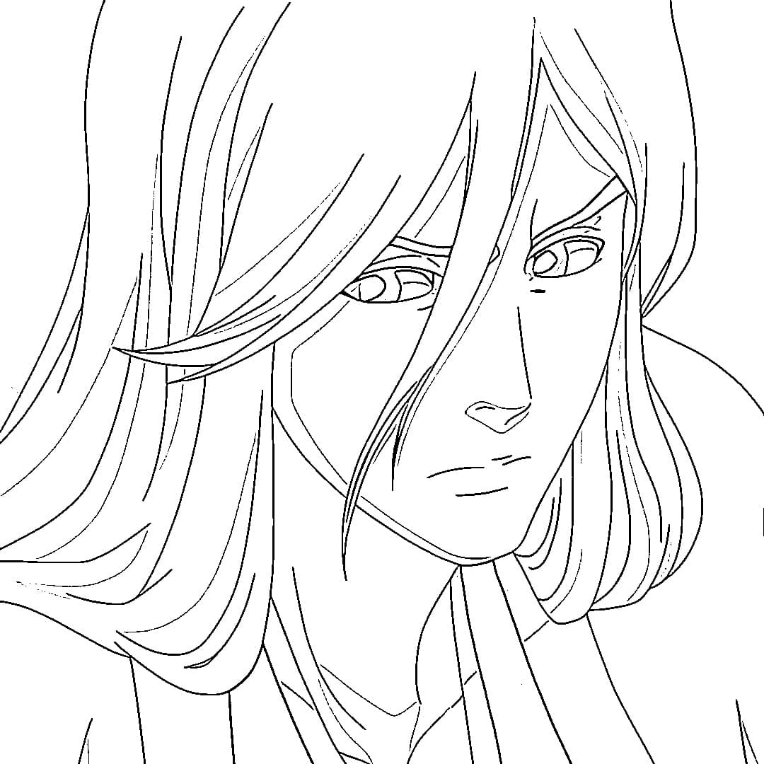 Coloriage Jûshirô Ukitake