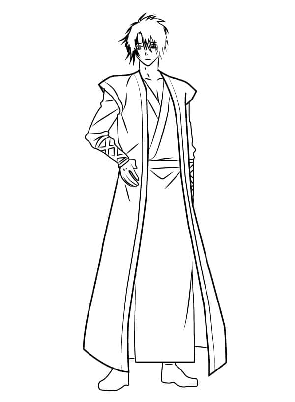 Coloriage Personnage dans Anime Yona : Princesse de l'aube Coloriage Personnage dans Anime Yona : Princesse de l'aube
