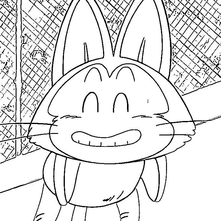 Coloriage Puar amical