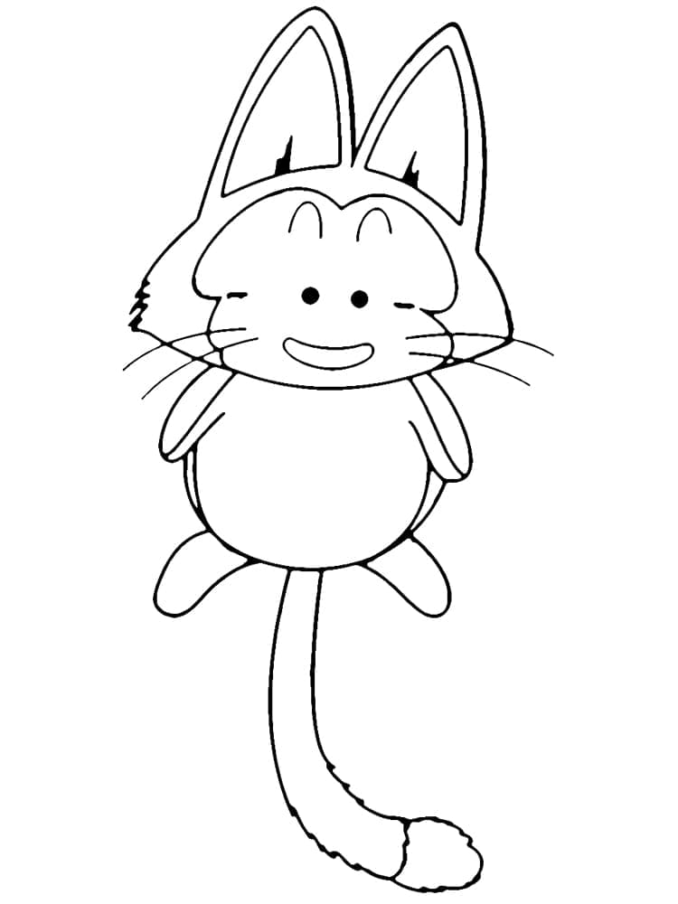 Coloriage Puar de Dragon Ball Super