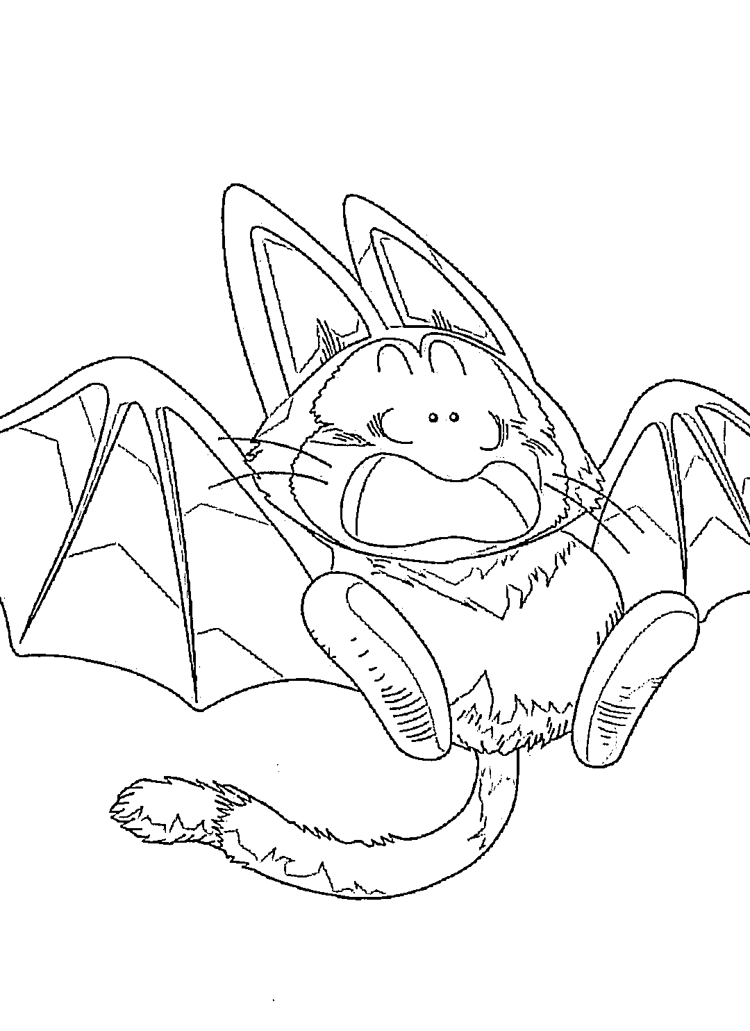 Coloriage Puar effrayant