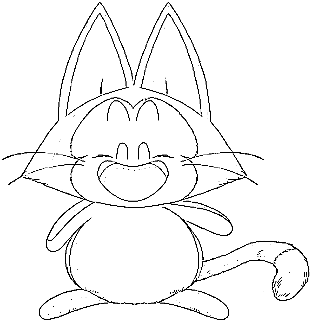 Coloriage Puar mignon