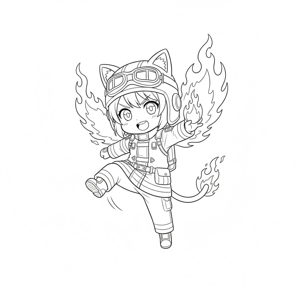 Coloriage Tamaki Kotatsu beau
