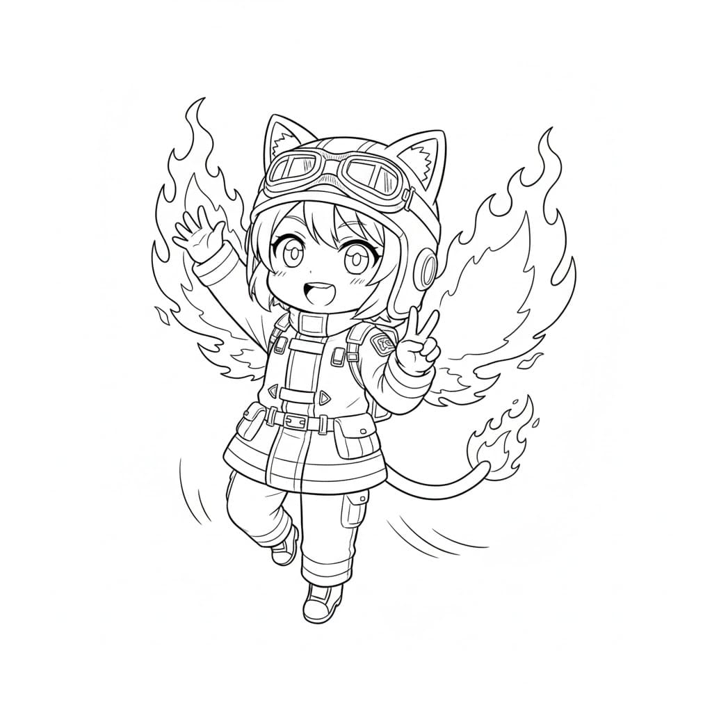 Coloriage Tamaki Kotatsu belle